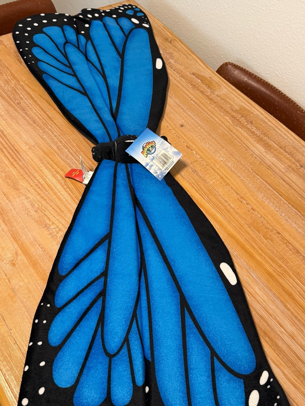 50” Blue Butterfly Kids Wearable Wings